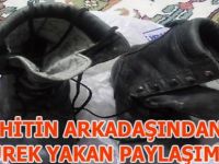 Şehitten geriye kalan acı hatıra