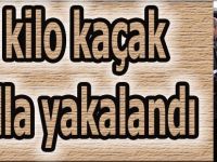 50 kilo kaçak balla yakalandı