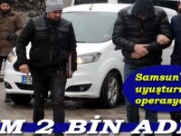 2 bin ecstasy hapla yakalandılar