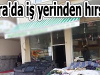 Bafra'da iş yerinden hırsızlık
