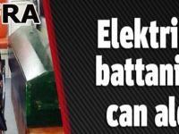 Bafra’da Elektrikli battaniye can aldı