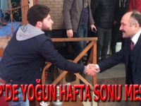 MHP'DE YOĞUN HAFTA SONU MESAİSİ