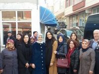 Vekiller Alaçam'da tarihi gezdiler