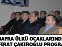 Bafra Ülkü Ocaklarında Fırat Çakıroğlu dualar ile anıldı