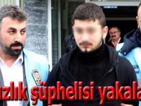 Hırsızlık şüphelisi yakalandı