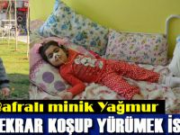 Minik Yağmur okula gitmek istiyor