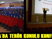 Öğrencilere terör konferansı