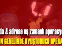Samsun genelinde uyuşturucu operasyonu