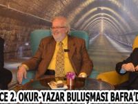 EDEBİCE 2. OKUR-YAZAR BULUŞMASI BAFRA’DAYDI