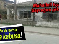 Bafra`da metruk bina kabusu