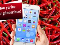 Telefon yerine Biber gönderdiler