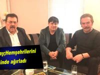 Gencebay;Hemşehrilerini ofisinde ağırladı