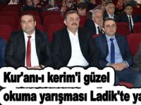 Kur'anı-ı kerim'i güzel okuma yarışması Ladik''te yapıldı