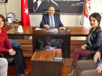BAFRA EĞİTİM-SEN’DEN BAŞKAN ŞAHİN’E ZİYARET