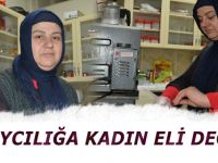 ÇAYCILIĞA KADIN ELİ DEĞDİ