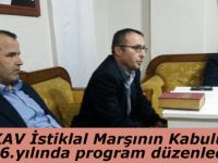 TÜRKAV İstiklal Marşının Kabulünün 96.yılında program düzenledi