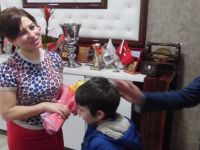 Özel okuldan özel kutlama