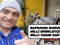 BAFRANIN GURURU MİLLİ BİSİKLETÇİ ATİK MİLLİ TAKIM KAPTANI OLDU