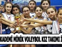 BAFRA AKADEMİ MİNİK VOLEYBOL KIZ TAKIMI İL 2. OLDU