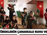 MİNİK YÜREKLERİN ÇANAKKALE RUHU VE SEVGİSİ