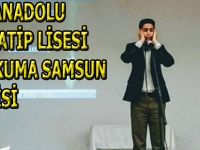 BAFRA ANADOLU İMAM HATİP LİSESİ EZAN OKUMA SAMSUN BİRİNCİSİ