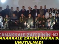 Bafra'da Çanakkale Zaferi ve Şehitleri Anma Programı