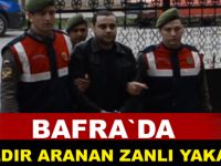 Bafra`da işlenen cinayetin, zanlısı yakalandı