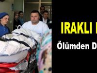 Eşarbını makineye kaptıran Iraklı kız ölümden döndü