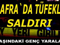 23 yaşındaki genç tüfekten çıkan saçmalarla yaralandı