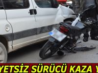 Bafra`da kaza : 1 yaralı