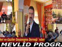 Şehit Aileleri ve Gaziler Derneği`nden 72. program
