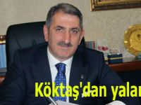 Köktaş'dan yalanlama