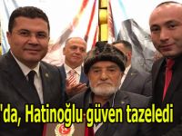 Atakum'da, Hatinoğlu güven tazeledi
