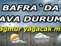 Bafra`da hava durumu