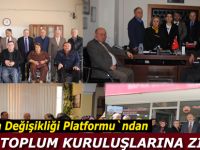 Anayasa Değişikliği Platformu Stk`ları ziyaretine başladı