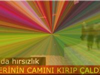 İş yerinin camını kırıp çaldılar