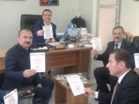 Bafra Ak Parti Teşkilatından Diriliş Başkanlığına Ziyaret.