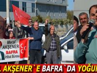 Meral Akşener`e Bafra`da karşılama töreni