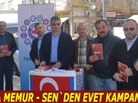 Bafra Memur-Sen`den evet kampanyası