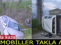 Bafra`da kaza : 2 yaralı