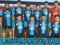 BAFRA MEVLANASPOR SALIPAZARISPOR' U 4 GOLLE UĞURLADI