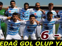 Dededağspor`dan gol yağmuru: 6 -1