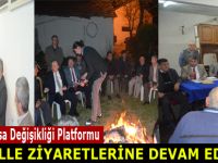 Anayasa Değişikliği Platformu üyelerinden ziyaret