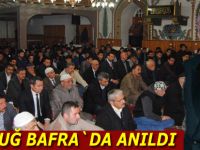 Başbuğ Bafra`da anıldı