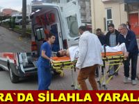 Bafra'da silahla yaralama