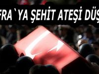Bafra`ya şehit ateşi