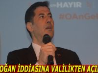 Sinan Oğan`a suikast iddiasına valilikten açıklama