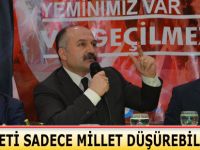 Usta;Hükumeti sadece millet düşürebilecek