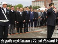 Bafra`da polis teşkilatının 172. yıl dönümü kutlandı