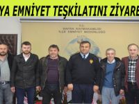 İNTERYA EMNİYET TEŞKİLATINI ZİYARET ETTİ